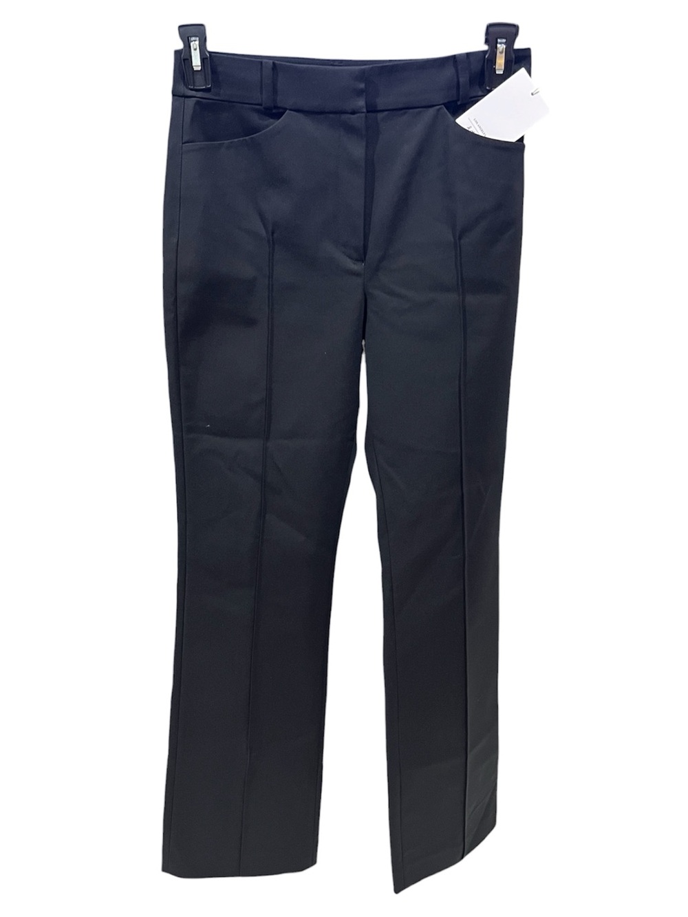 & Other Stories Black Pintuck Trousers Size 6 NWT